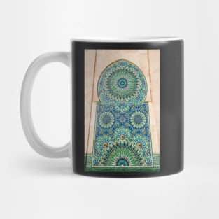 Fountain in Casablanca, Morocco Mug